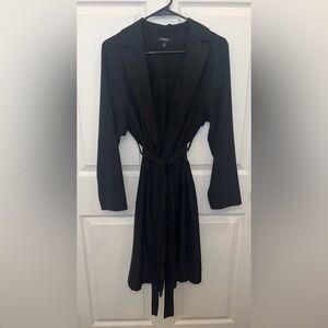 Elegant Black Trench Coat for Women